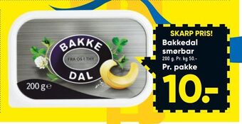 Bilka Bakkedal smørbar tilbud
