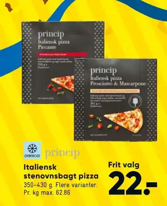 Bilka Italiensk stenovnsbagt pizza tilbud