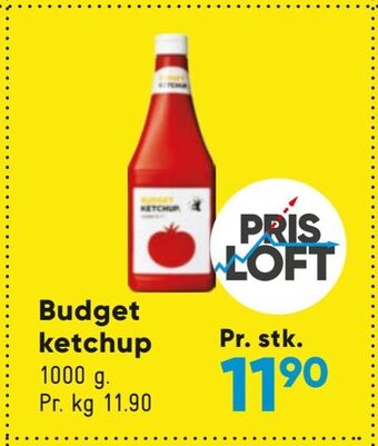 Budget ketchup