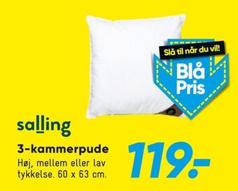 3-kammerpude
