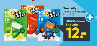 Bilka Sun Lolly tilbud