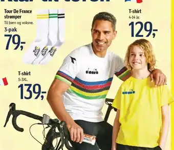 Tour de France strømper el. t-shirt