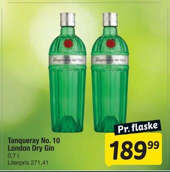 Fakta Tyskland Tanqueray No. 10 London Dry Gin tilbud