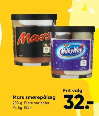 Mars smørepålæg
