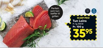 Bilka Tun Loins tilbud