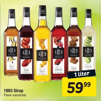Fakta Tyskland 1883 Sirup tilbud
