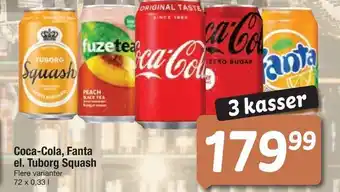 Fakta Tyskland Coca-Cola, Fanta el. Tuborg Squash tilbud