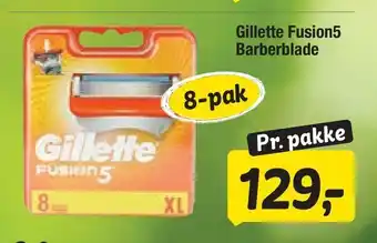 Gillette Fusion5 Barberblade