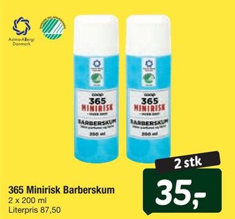 Fakta Tyskland 365 Minirisk Barberskum tilbud