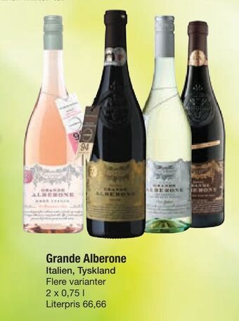 Fakta Tyskland Grande Alberone tilbud