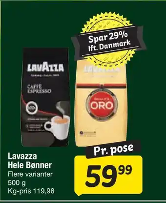 Fakta Tyskland Lavazza Hele Bønner tilbud