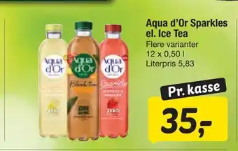 Fakta Tyskland Aqua d'Or Sparkles el. Ice Tea tilbud