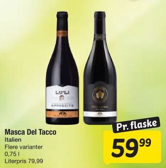 Fakta Tyskland Masca Del Tacco tilbud