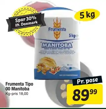 Fakta Tyskland Frumenta Tipo 00 Manitoba tilbud