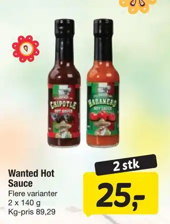 Wanted Hot Sauce
