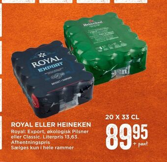 MENY Royal eller heineken tilbud