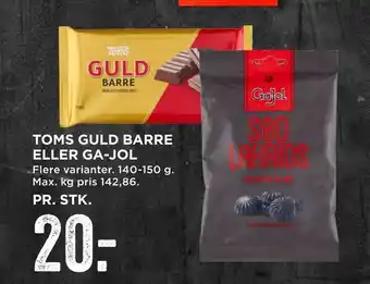 Toms guld barre eller ga-jol
