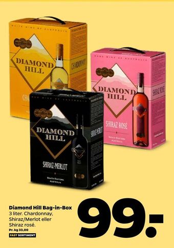 Netto Diamond Hill Bag-in-Box tilbud
