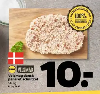 Netto Velsmag dansk paneret schnitzel tilbud