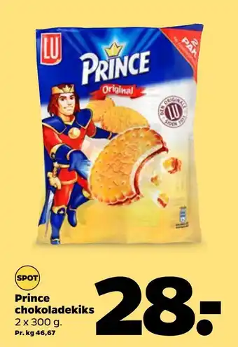 Prince chokoladekiks