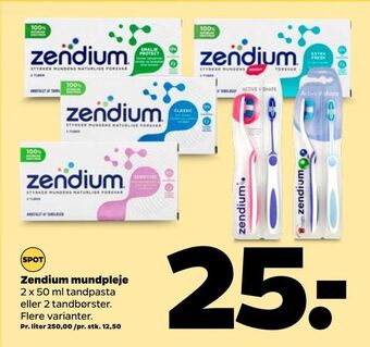 Netto Zendium mundpleje tilbud