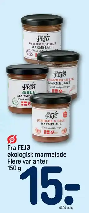 Fra FEJØ økologisk marmelade