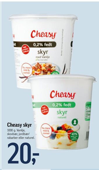 Føtex Cheasy skyr tilbud