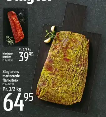 Slagterens marinerede flanksteak