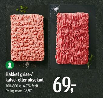 Føtex Hakket grise-/ kalve- eller oksekød tilbud