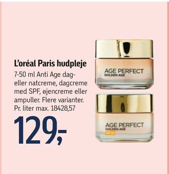 L'oréal Paris hudpleje