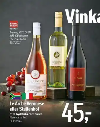 Føtex Le Arche Veronese eller Stellenhof tilbud