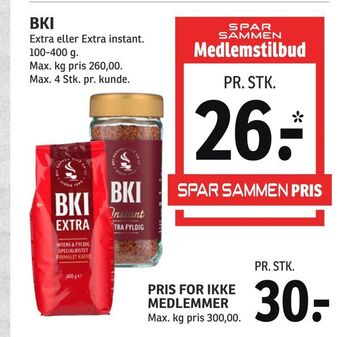 SPAR Bki tilbud