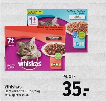 SPAR Whiskas tilbud