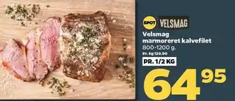 Netto Velsmag marmoreret kalvefilet tilbud