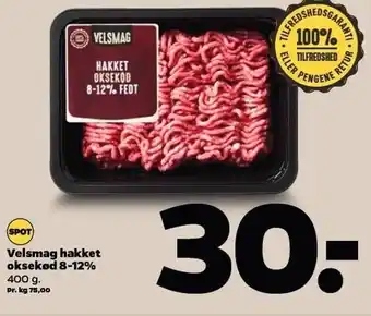 Netto Velsmaf hakket oksekød tilbud