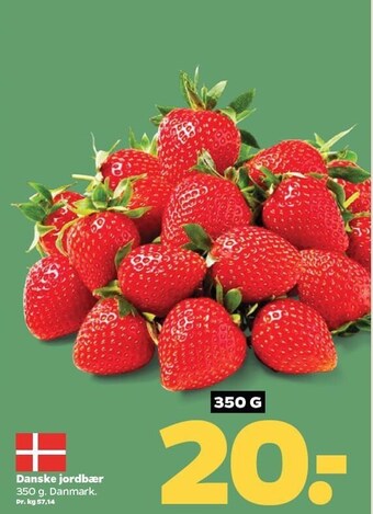 Netto Danske jordbær tilbud