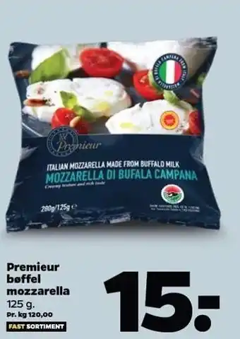 Netto Bøffel mozzarella tilbud
