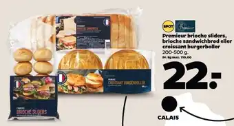 Netto Brioche sliders, sandwichbrød el. burgerboller tilbud