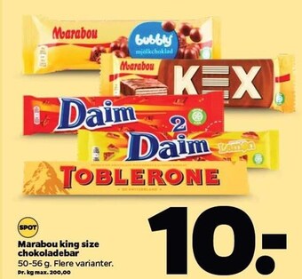 Netto Chokoladebar tilbud