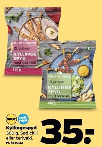 Netto Kyllingespyd tilbud