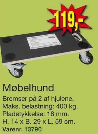 Harald Nyborg Møbelhund tilbud