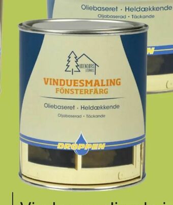 Harald Nyborg Vinduesmaling hvid tilbud