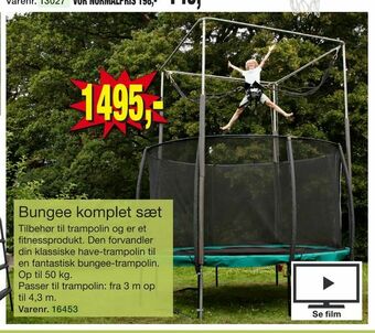Harald Nyborg Bungee komplet sæt tilbud