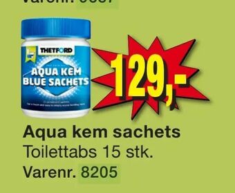Harald Nyborg Aqua kem sachets tilbud