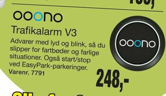 Harald Nyborg Trafikalarm V3 tilbud