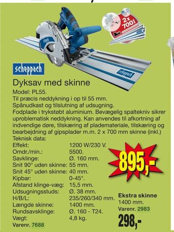 Harald Nyborg Dyksav med skinne tilbud
