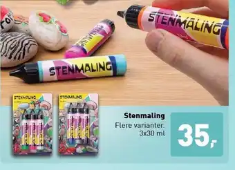 Stenmaling - Flere varianter