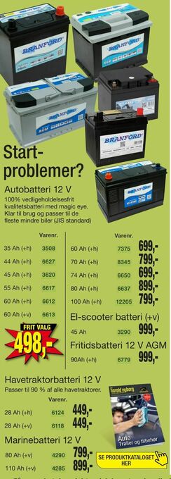 Harald Nyborg Marinebatteri 12 V tilbud