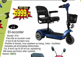 Harald Nyborg El-scooter tilbud