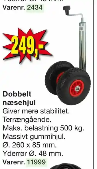 Dobbelt næsehjul